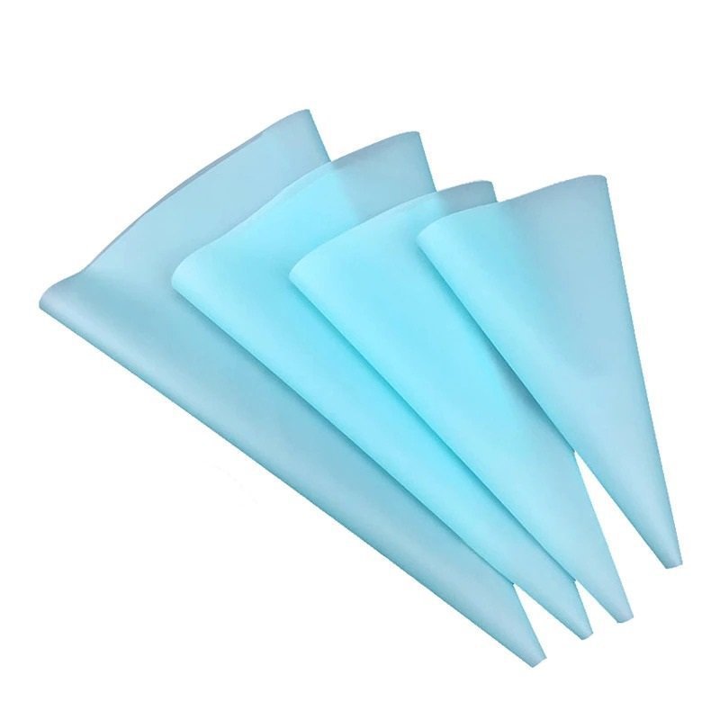 Sacos De Creme WALFOS Para Cozinha, 4 Sacos Para Decoração De Bolo Em Silicone Reutilizáveis - 1