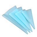Ver imagem 1 de Sacos de Creme Walfos para Cozinha, 4 Sacos para Decoração de Bolo em Silicone Reutilizáveis