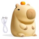 Ver imagem 1 de Luminaria Mesa Capivara Fofa Touch Muda de Cor Usb Recarregavel Iluminaçao Decoraçao Casa Quarto
