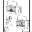 Ver imagem 4 de Berço Cômoda 3 Gavetas Cookie