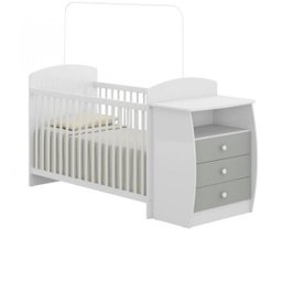 Berço Cômoda 3 Gavetas Cookie - 3