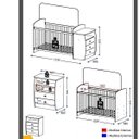 Ver imagem 4 de Berço Cômoda 3 Gavetas Cookie