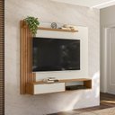 Ver imagem 5 de Painel Ripado para TV até 65 Polegadas 160CMX136CM Nichos Berlim