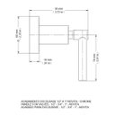 Ver imagem 2 de Acabamento para Registro Docol Novitá (Deca e Similares) 1/2" a 1" Chrome