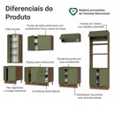Ver imagem 4 de Armário de Cozinha Completa 340 cm Rustic/Verde Vik Madesa 01