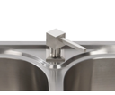 Ver imagem 4 de Dispenser Detergente Quadrado Inox Embutir Demima de Embutir