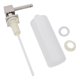 Dispenser Detergente Quadrado Inox Embutir Demima de Embutir - 3