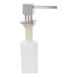 Dispenser Detergente Quadrado Inox Embutir Demima de Embutir - 2