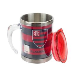 Caneca Térmica Com Tampa 450Ml - Flamengo - 2