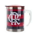 Ver imagem 5 de Caneca Térmica Com Tampa 450Ml - Flamengo