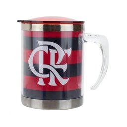 Caneca Térmica Com Tampa 450Ml - Flamengo - 5