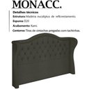 Ver imagem 3 de Cabeceira Queen 160 cm Monacc Linho SL 74 Peer