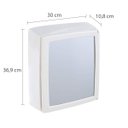 Ver imagem 4 de Armário Plástico de Sobrepor com Espelho 30 x 37x 11cm Astra