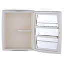 Ver imagem 2 de Armário Plástico de Sobrepor com Espelho 30 x 37x 11cm Astra