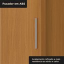 Ver mais imagens de Guarda-Roupa 100% MDF 2 Portas de Correr 2 Gavetas 131x213x55cm Cinamomo