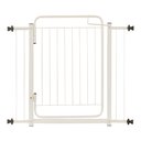 Ver imagem 3 de Grade Portão Proteção Pet Cachorro 84 a 89 Cm Criança Cães:branco