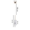 Pendente Led Cabeceira De Cama Mesa Quarto Canto Criado Mudo - 4