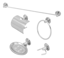 Ver imagem 2 de Kit Acessórios P/ Banheiro Aço Inox 6 Peças Cromado