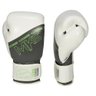 Luva de Boxe Muay Thai Profissional Branco e Cinza 12 Oz - 5
