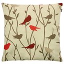 Ver imagem 1 de Capa de Almofada em Linho Pássaros 45x45cm