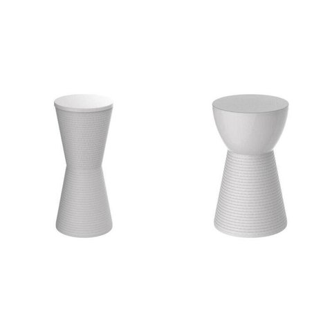 Conjunto com 2 Banquetas - Dub/ Sili