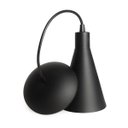 Ver imagem 2 de Pendente Alumínio Cone Cozinha Bancada Balcão Preto/cobre