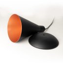 Ver imagem 5 de Pendente Alumínio Cone Cozinha Bancada Balcão Preto/cobre