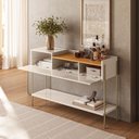Ver imagem 4 de Aparador Porto Cinamomo/Off White - Vrk Comercio On-Line
