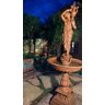 CHAFARIZ DEUSA FERRO FUNDIDO H 2M BASE DE ANJO PRONTO ARTES - 3