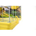 Ver imagem 4 de Poleiro Para Calopsita Contrera Poltrona Com Bandeja Amarela Zincada Prata