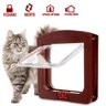 Porta Portinha de Passagem para Caes Gato Pequeno Porte 4 em 1 Pet - 6