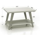 Ver imagem 4 de Mesa de Centro Davi Freijó com pés madeira Preto Ofertamo ML