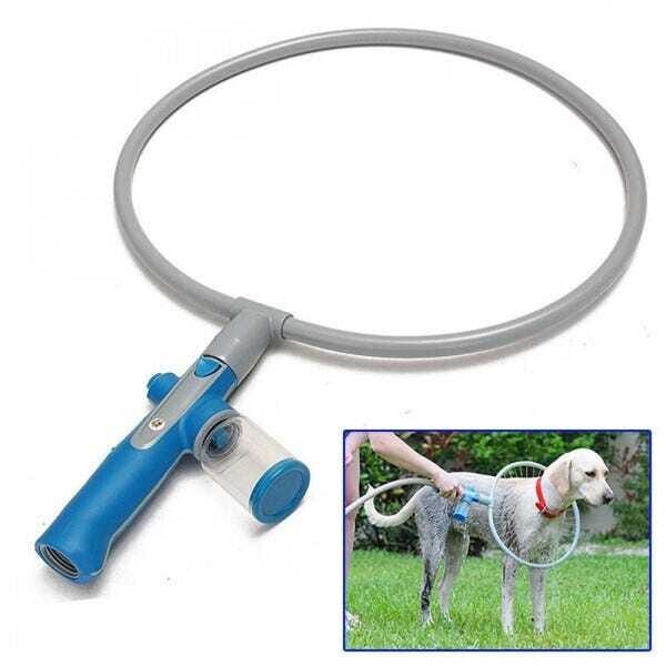 Chuveiro Cachorros Woof Washer 360 Caes Banho Lava Jato Estação de Limpeza - 3