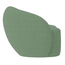 Ver imagem 7 de Sofá 2 Lugares Living Orgânico Sala de Estar 160cm Garbin K04 Bouclê Verde - Mpozenato
