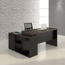 Ver imagem 4 de Mesa L Diretor 150x120x74cm Tampo 40mm