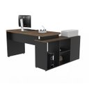 Ver imagem 7 de Mesa L Diretor 150x120x74cm Tampo 40mm