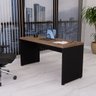 Mesa de Escritório em Madeira Elegância e Durabilidade para o Seu Trabalho 150x60 Tampo de 40mm - 2
