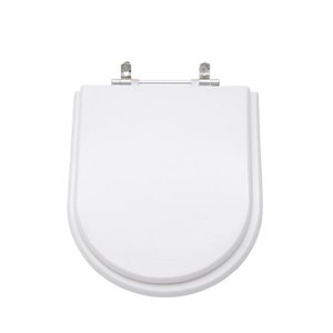 Assento Sanitário Poliéster Carrara Branco Para Louça Deca