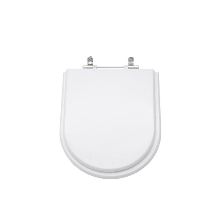 Assento Sanitário Poliéster Carrara Branco Para Louça Deca