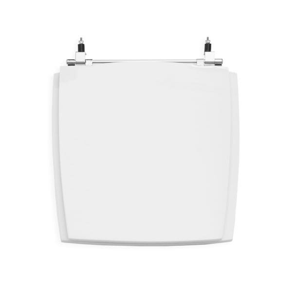 Assento Sanitário Poliéster Nuage Branco Para Louça Incepa - 1