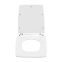 Ver imagem 2 de Assento Sanitário Poliéster Nuage Branco Para Louça Incepa