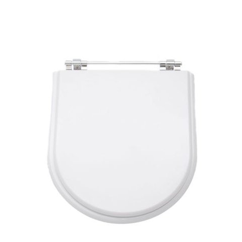 Assento Sanitário Poliéster Calypso Branco Para Louça Incepa