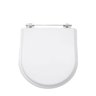 Assento Sanitário Poliéster Calypso Branco Para Louça Incepa - 1
