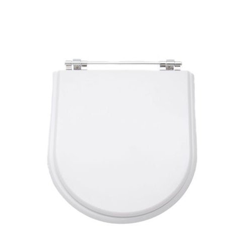 Assento Sanitário Poliéster Calypso Branco para Louça Incepa
