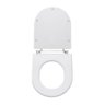 Assento Sanitário Poliéster Calypso Branco Para Louça Incepa - 2