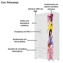 Ver imagem 5 de Guarda Roupa Infantil 3 Portas 2 Gavetas e Comoda 4 Gavetas 1 Porta MDF Livia Decmade