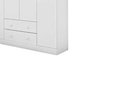 Ver imagem 3 de Guarda Roupa Infantil Helena 4 Portas 02 Gavetas Branco - Phoenix
