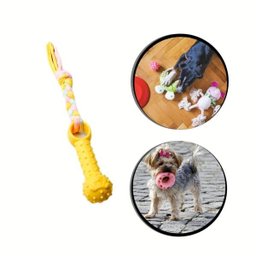 Brinquedo Corda para cachorro Ossinho interativo Mordedor - 6