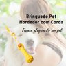Brinquedo Corda para cachorro Ossinho interativo Mordedor - 2