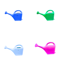 Ver imagem 1 de Kit 4 Regadores Chuveirinho 1 Litro Azul Verde Garden